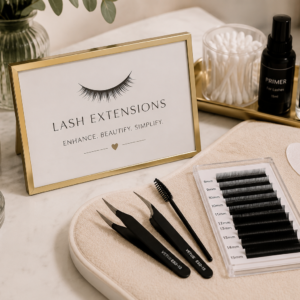 Classic Lash Extensions Full Set Studio or In-Home - Sample Service