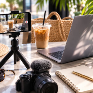 2-Hour Social Media Content Session